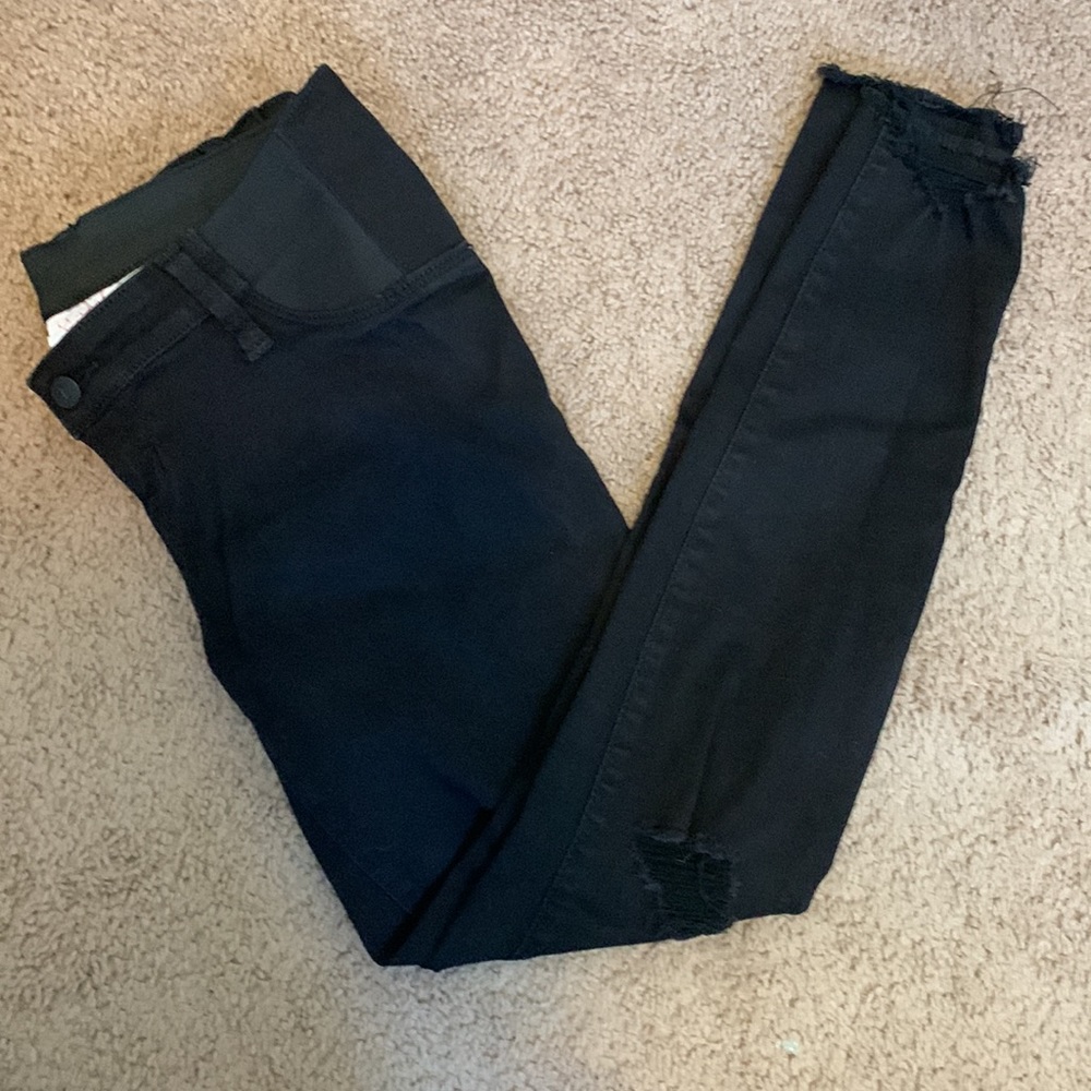 Isabel Maternity black skinny jeans